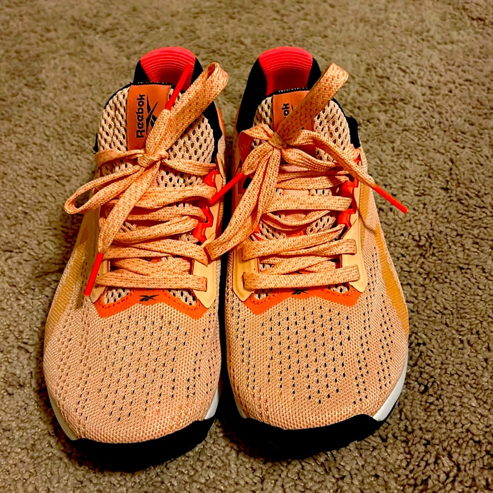 CORAL REEBOK NANOs - worn once!